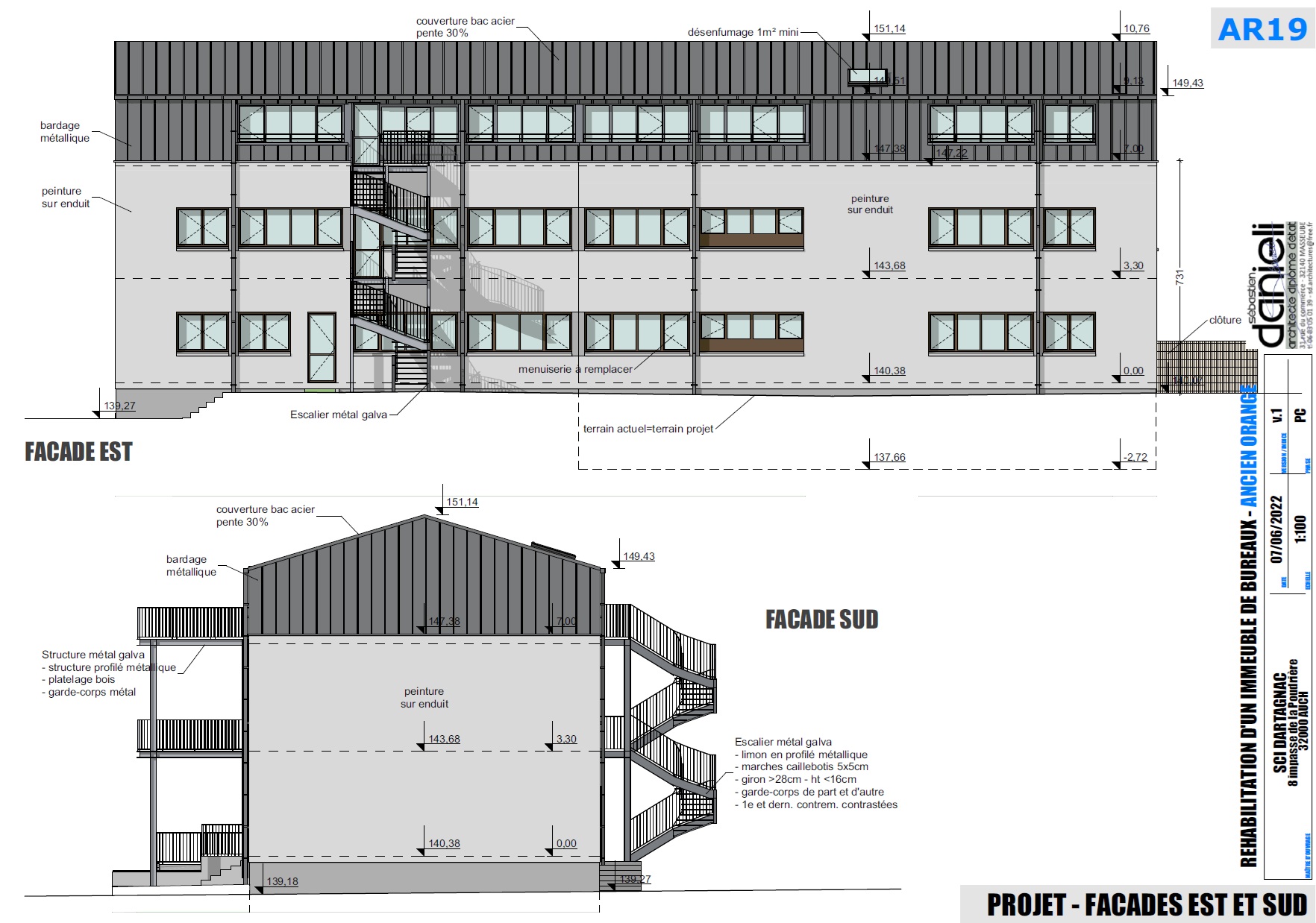 Auch - Aménagement de bureaux