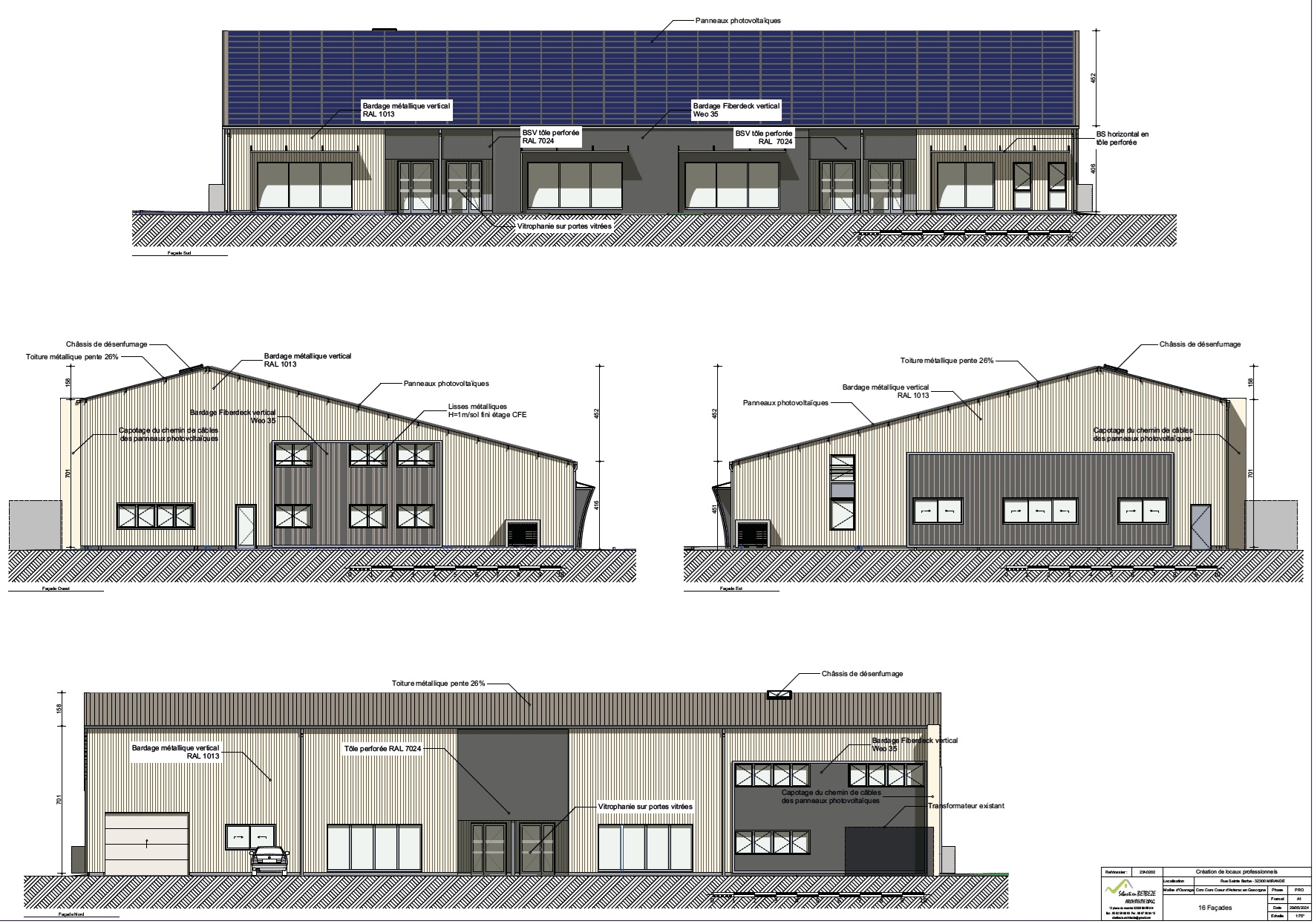 Mirande - Locaux professionnels
