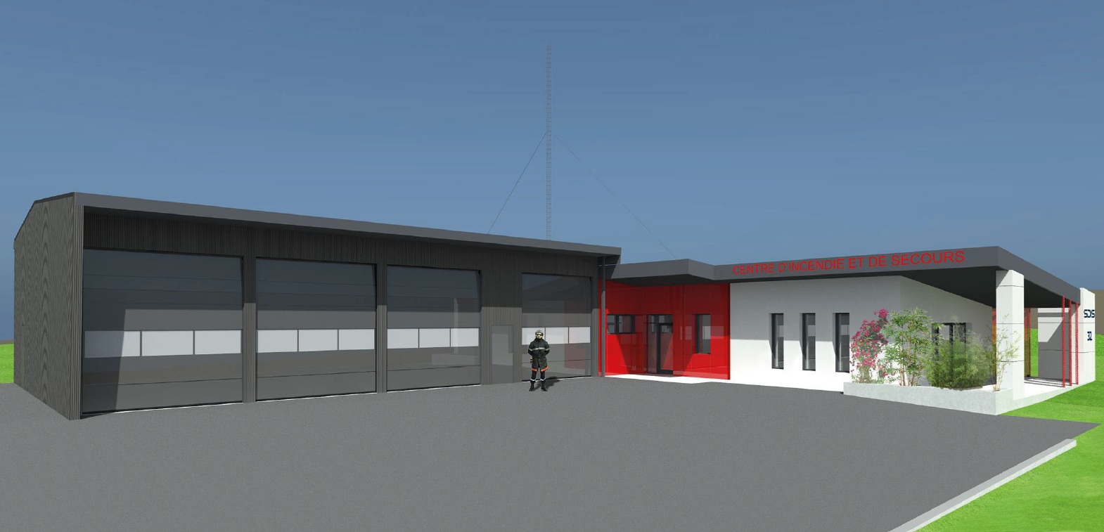 Montesquiou - Construction centre de secours 