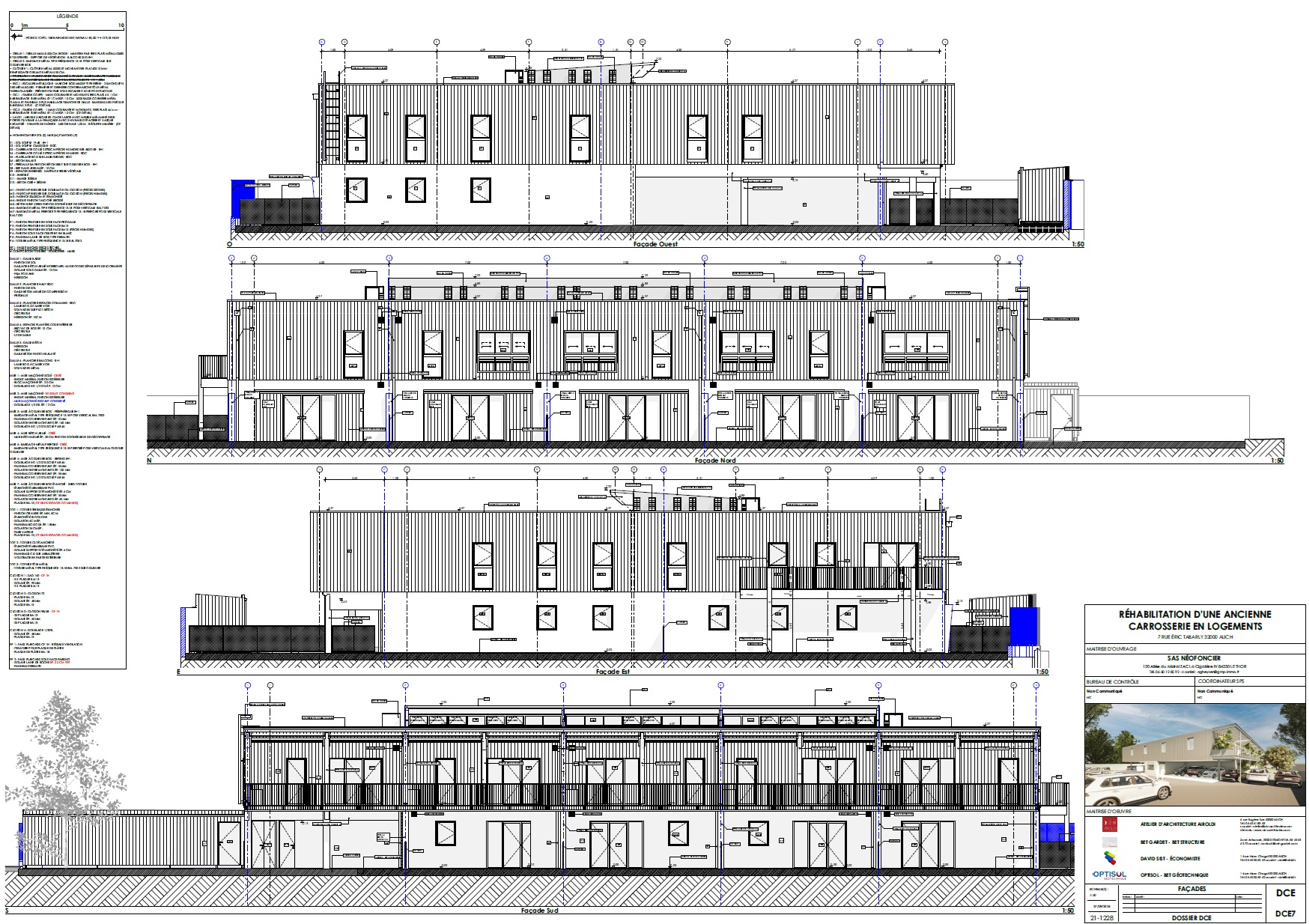 Auch - Aménagement de 18 logements